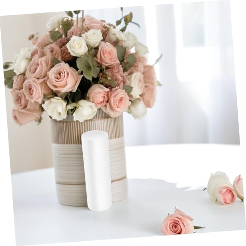 Lurrose 6stücke Schaumstoffzylinder Aus Polystyrol in Rohrform Weiß Für Blumenarrangements DIY-modellierstäbe Bastelschaumformen Zum Modellieren Von Heimwerkerarbeiten Und Dekorativen Lurrose 6stücke Schaumstoffzylinder Aus Polystyrol in Rohrform Weiß Für Blumenarrangements DIY-modellierstäbe Bastelschaumformen Zum Modellieren Von Heimwerkerarbeiten Und Dekorativen von Lurrose