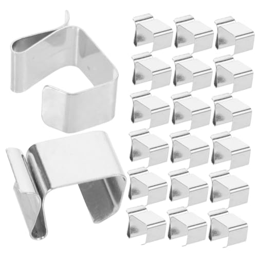 Lurrose 60 Stück Gutter Hooks für Weihnachtslichter Metall Haken für Außenbereich Kabelhalter für Lichterketten für Festliche Anlässe und Partys Stabil und Installieren Vielseitig Lurrose 60 Stück Gutter Hooks für Weihnachtslichter Metall Haken für Außenbereich Kabelhalter für Lichterketten für Festliche Anlässe und Partys Stabil und Installieren Vielseitig von Lurrose
