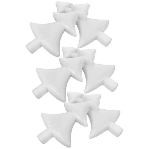 Lurrose 8-teiliger Baumschmuck: 27 cm Schaumstoff-Halbbaum zum Selbermachen, Weihnachtsbasteln – realistische Schneeszene für die Dekoration zu Hause, im Büro oder im Geschäft Lurrose 8-teiliger Baumschmuck: 27 cm Schaumstoff-Halbbaum zum Selbermachen, Weihnachtsbasteln – realistische Schneeszene für die Dekoration zu Hause, im Büro oder im Geschäft von Lurrose