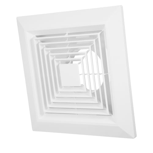 Lurrose Badezimmer Lüftungsgitter Quadratisch mit Clip Integrierter Deckenauslass für Feuchtigkeitskontrolle Kunststoff Ventilatorabdeckung für Bad Küche Effiziente Luftzirkulation Lurrose Badezimmer Lüftungsgitter Quadratisch mit Clip Integrierter Deckenauslass für Feuchtigkeitskontrolle Kunststoff Ventilatorabdeckung für Bad Küche Effiziente Luftzirkulation von Lurrose