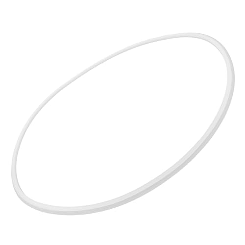 Lurrose Basis für einen Barstuhl Boden Barhocker unterstützt stuhlauflage Chair mat Chair Leg Floor Protectors Stuhlbeinschutz kautschuk Matte Hockerring runder Barstuhlring Gummi Weiß von Lurrose