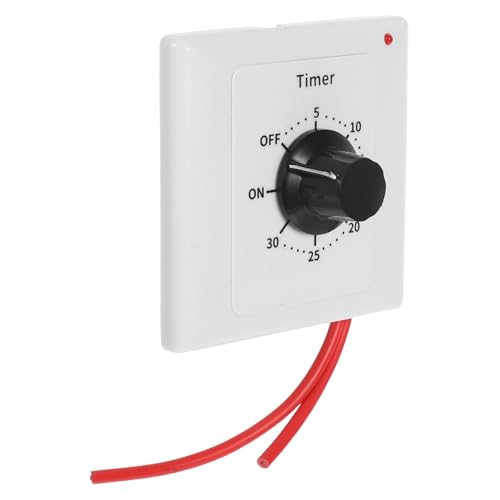 Lurrose Countdown Timer Schalter für Lüfter und Lampen Elektronischer Countdown Controller mit Minuten Timerfunktion für Badezimmer und Effizient Nutzung Lurrose Countdown Timer Schalter für Lüfter und Lampen Elektronischer Countdown Controller mit Minuten Timerfunktion für Badezimmer und Effizient Nutzung von Lurrose