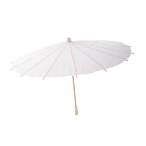 Lurrose Papierschirm-Sonnenschirm Aus Dekorativem Chinesisch-japanischem Material DIY-ölpapier-Schirm Für Frauen Geeignet Für Hochzeiten Kunst Und Tanzkostüm von Lurrose