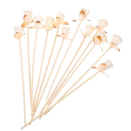Lurrose Diffusor Blumen Groß 12 Pack Diffusor Schilf Vase Schmuck Weihrauch Stick von Lurrose