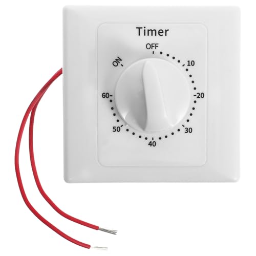 Lurrose Digitaler Countdown Timer Schalter für Haushaltsgeräte Automatischer Zeitschalter mit Minuten Timer Geeignet für Wasserpumpen Ladegeräte und Ac von Lurrose
