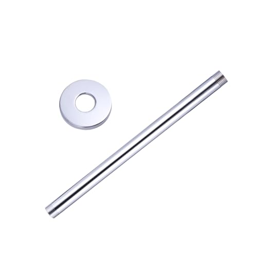 Lurrose Duscharm aus Massivem Messing mit Abdeckung Deckenmontage Robustes Gerades Regendusche Rohr Werkzeugfreie Installation Langlebig Passend für Standard Duschköpfe Lurrose Duscharm aus Massivem Messing mit Abdeckung Deckenmontage Robustes Gerades Regendusche Rohr Werkzeugfreie Installation Langlebig Passend für Standard Duschköpfe von Lurrose