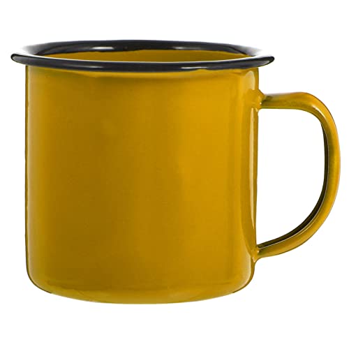 Lurrose Emaille Tasse Camping Emaille Becher Metall Tassen Emaille Teetasse Emaille Tasse Kinder Enamel Mug Espresso Tassen Geeignet Für Camping, Heimgebrauch, Partys von Lurrose