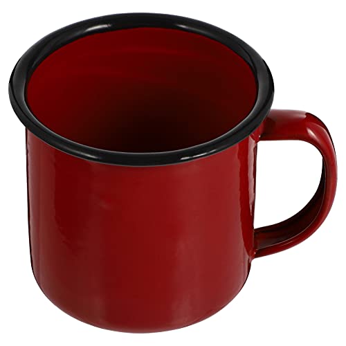 Vintage Becherset Emaille Becher Kaffeebecher Retro Teetasse Trinkbecher Vintage Kaffeetassen Camping Becher Mug Milchtasse Geschenk für Zuhause Büro Restaurant Picknick Outdoor von Lurrose