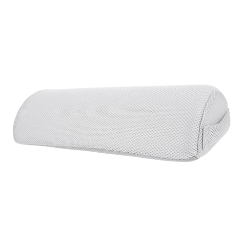 Lurrose Ergonomische Fußstütze Schreibtisch Halbrundes Fußkissen mit Weichem Polsterung zur Bein und Fußmassage für Büro Homeoffice und Sofa von Lurrose