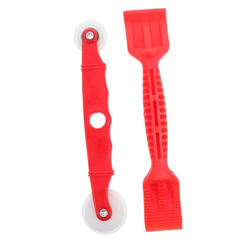 Lurrose Fenster Türinstallationswerkzeug Set Vielseitiges Aluminiumschieber Rollwerkzeug für Verschiedene Fenstergrößen Professionelles Reparaturkit mit Spachtel und Spline roller für von Lurrose