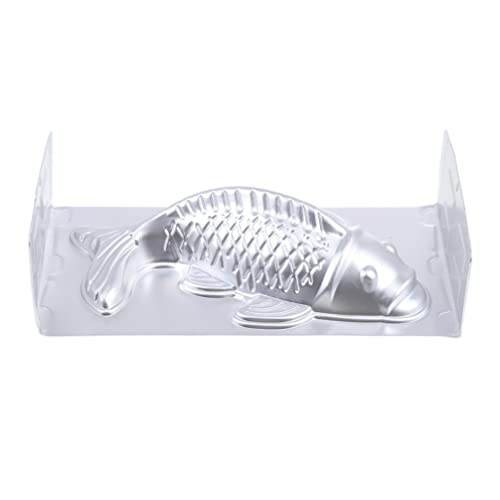 Lurrose 1stk Fischschimmel Fisch-geburtstagskuchenform Silikonformen Karpfenförmige Form Kuchen in Fischform Kuchenform in Fischform Fischkuchenform Backformen Aus Aluminium Weihnachten 3d von Lurrose