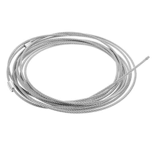 Lurrose Garage Tür Kabel Hochwertigem Stahl Langlebiges Drahtseil für Garagentore zur Höhenanpassung und Vielseitig Einsetzbar für Verschiedene Türkonfigurationen Lurrose Garage Tür Kabel Hochwertigem Stahl Langlebiges Drahtseil für Garagentore zur Höhenanpassung und Vielseitig Einsetzbar für Verschiedene Türkonfigurationen von Lurrose