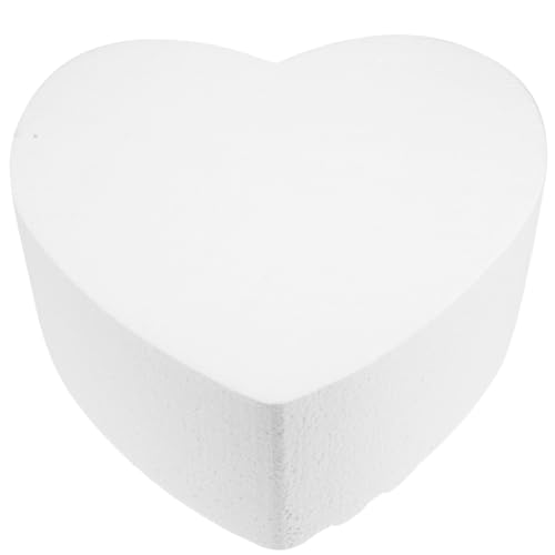 Lurrose Torten-Dummies Zum Üben Herz-schaumkuchen-Modell Wiederverwendbare Backform für Hochzeit Lurrose Torten-Dummies Zum Üben Herz-schaumkuchen-Modell Wiederverwendbare Backform für Hochzeit von Lurrose