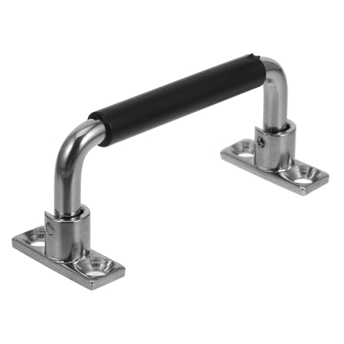 Lurrose Klappbarer Edelstahl Pull Handle mit Gummibeschichtung U Förmiger Möbelgriff Faltbarer Tragegriff für Schränke Werkzeugkisten Aufbewahrungsboxen Platzsparend und Rutschfest Lurrose Klappbarer Edelstahl Pull Handle mit Gummibeschichtung U Förmiger Möbelgriff Faltbarer Tragegriff für Schränke Werkzeugkisten Aufbewahrungsboxen Platzsparend und Rutschfest von Lurrose
