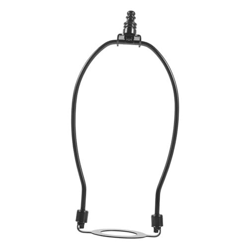 Lurrose Lampenharfe Lampenschirmhalter Stabil Robust Sockel Geeignet für Steh und Tischlampen Einfache Montage Langlebig für DIY Beleuchtungsprojekte Wohnzimmer von Lurrose