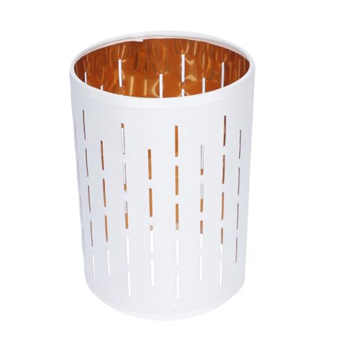 Lurrose Lampenschirm Metall Kronleuchter Lampenschirm Tischlampe Ersatzschirm E27 Aush?hlen Steh Deckenleuchte Lampe für Schlafzimmer ? Tischlampe Metall von Lurrose