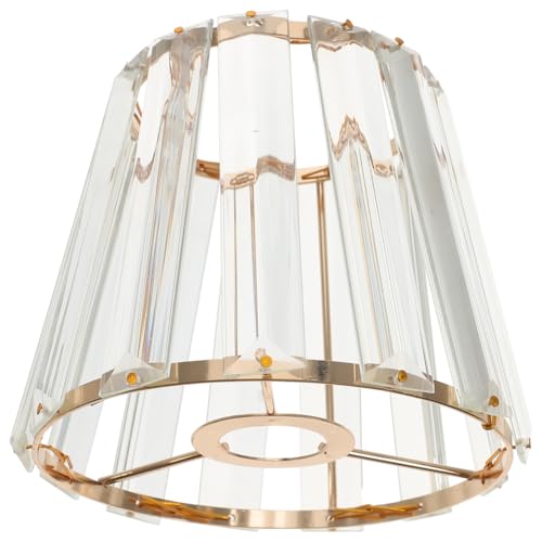 Lurrose Lampenschirm Tischlampe Glas Ersatzglas Stehlampe Kronleuchter Lampenschirme Glas Lampenglas Wandlampe Moderne Ersatzschirm für Schreibtisch Lampe Abdeckung E14 von Lurrose