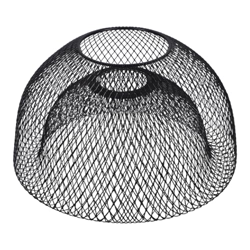 Lurrose Lampenschirm aus Metall: Hohle Lampenschirme – Lampenschirme für Tischlampen – Retro-Industrie-Netz-Pendelleuchtenschirm passend für E27-Fassung – Beleuchtungsvorrichtung Lurrose Lampenschirm aus Metall: Hohle Lampenschirme – Lampenschirme für Tischlampen – Retro-Industrie-Netz-Pendelleuchtenschirm passend für E27-Fassung – Beleuchtungsvorrichtung von Lurrose