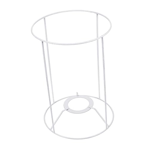 Lurrose Lampenschirmrahmen Eisen Diy Pendelleuchte Halterung für Deckenlampe Tischlampe Wandlampe Langlebiger Lampenschirm Hochwertigem Material für Designs Wohnung Restaurant von Lurrose
