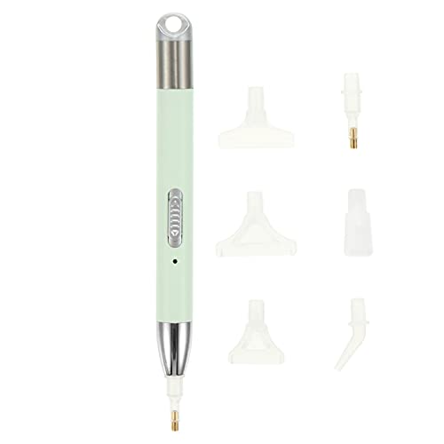 Lurrose Leuchtender Diamant Picker mit USB Kreativ Stift mit Austauschbaren für Kunsthandwerk und Nagelkunst für Detaillierte Diy Projekte von Lurrose