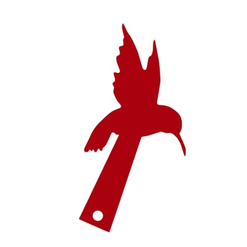 Lurrose Mailboxzubehör dekoration Personal Mailbox Decor Mailbox dekorative Flagge eindeutige Mailbox -Flagge Garten Briefkasten Flagge Dekorative Mailbox -Flaggen Mailboxschild Acryl rot von Lurrose
