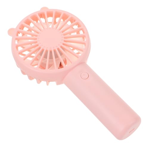 Lurrose Mini USB Tragbarer Handventilator mit Geschwindigkeitsstufen Wiederaufladbar Leiser Mini Fan für Unterwegs für Reisen Büro und Freizeit von Lurrose