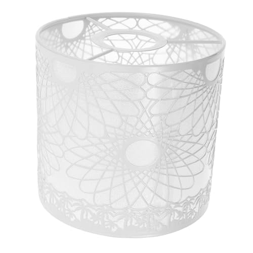 Lurrose Moderner Weißer Lampenschirm Robustem Eisen mit Öffnung Langlebig und Formstabil für Deckenleuchten Flurlampen und Wandlampen Einfach als Ersatz oder DIY Lichtabdeckung Geeignet Lurrose Moderner Weißer Lampenschirm Robustem Eisen mit Öffnung Langlebig und Formstabil für Deckenleuchten Flurlampen und Wandlampen Einfach als Ersatz oder DIY Lichtabdeckung Geeignet von Lurrose