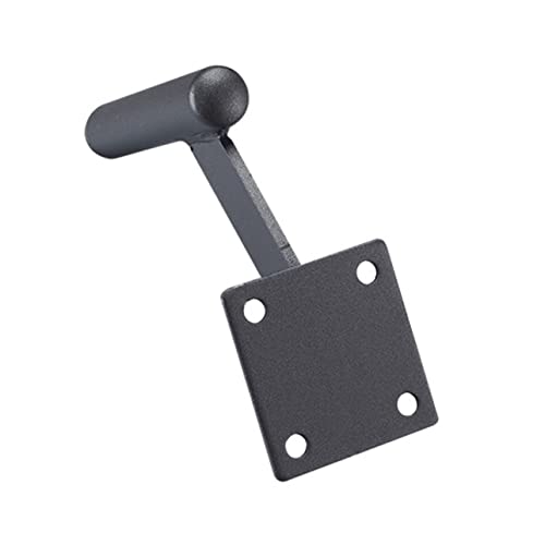 Lurrose Möbel Füße Metallbeine Couch Schwarze Möbelbeine Rolle Pflicht Ersatz kommode Bankbeine aus schwarzem Metall Möbelbeine schwarz Möbelfüße kaltgewalzter Stahl Black von Lurrose