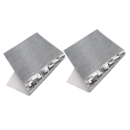 Lurrose 4 Cm X 1 M Silber 2 Rollen Selbstklebendes Mosaik-aufkleber-set Zum Basteln Einfache Installation Wanddekoration Für Zuhause Lurrose 4 Cm X 1 M Silber 2 Rollen Selbstklebendes Mosaik-aufkleber-set Zum Basteln Einfache Installation Wanddekoration Für Zuhause von Lurrose