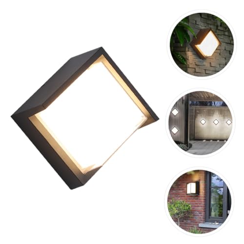 Lurrose Outdoor Wandlampe LED Warmweiß Große Gartenlampe mit Fassung für Terrasse Balkon und Treppenhausbeleuchtung Lurrose Outdoor Wandlampe LED Warmweiß Große Gartenlampe mit Fassung für Terrasse Balkon und Treppenhausbeleuchtung von Lurrose