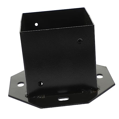 Lurrose Pfosten Basis für Geländer und Zaun Rostfreier Pfostenanker mit Glatter Oberfläche Einfache Installation für Garten und Terrasse Railing Post Base Lurrose Pfosten Basis für Geländer und Zaun Rostfreier Pfostenanker mit Glatter Oberfläche Einfache Installation für Garten und Terrasse Railing Post Base von Lurrose