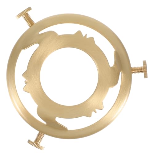 Lurrose Reiner Kupfer Lampenschirmhalter mit Ring Stabiler Lampenschirmklammer für Glas und Keramiklampenschirme Umgekehrter Mund Langlebige Lampenfassung für Zuhause Lurrose Reiner Kupfer Lampenschirmhalter mit Ring Stabiler Lampenschirmklammer für Glas und Keramiklampenschirme Umgekehrter Mund Langlebige Lampenfassung für Zuhause von Lurrose