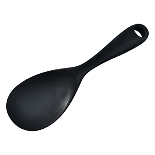 1stk Reislöffel Aus Silikon Portion Löffel Servierlöffel Antihaft-löffel Servicelöffel Kochen Utensil Reis Scooper Wasser Schöpfen Silikonlöffel Küchenwaren Kieselgel Vertikal von Lurrose