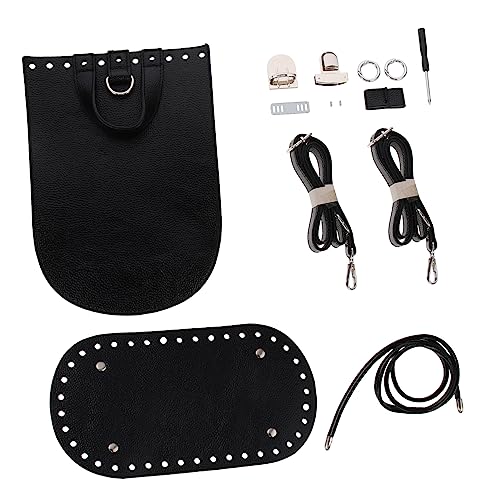 Lurrose Rucksack Aus Pu-Material Rattan-Rucksack-webset 1 Set Rucksack-bastelset Zubehör Für Damentaschen Schwarz Gefertigtes Rucksackmaterial Handgefertigte Strickwerkzeuge Lurrose Rucksack Aus Pu-Material Rattan-Rucksack-webset 1 Set Rucksack-bastelset Zubehör Für Damentaschen Schwarz Gefertigtes Rucksackmaterial Handgefertigte Strickwerkzeuge von Lurrose