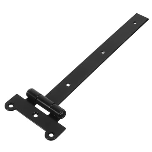 Lurrose Schwere T Förmige Türscharniere mit Lagergeräuschdämpfung Schwarze Beschichtung Verstärkte Konstruktion für Schwere Holz und Metalltüren Vielseitig Kompatibel für Garten Garage Lurrose Schwere T Förmige Türscharniere mit Lagergeräuschdämpfung Schwarze Beschichtung Verstärkte Konstruktion für Schwere Holz und Metalltüren Vielseitig Kompatibel für Garten Garage von Lurrose