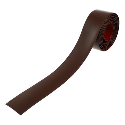 Lurrose Selbstklebende PVC Übergangsleiste Boden Abdeckleiste für Fliesen Vinyl Teppich Gaps Verbindung Streifen Einfach zu Verlegen und Reinigung von Lurrose