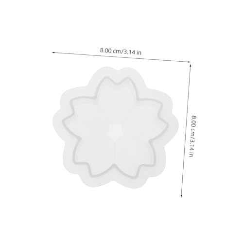 Lurrose Silikonform Blumen Kerzenform für DIY Kerzenherstellung Robust Leicht zu Reinigen Natürlicher Floraler Look Einzigartiges Handgemachtes Design Multifunktional für Duftkerzen und von Lurrose