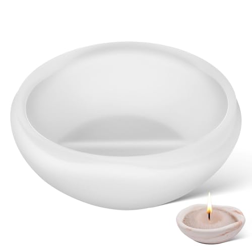 Lurrose Silikonformen Schale gießformen für Bowl Epoxidharz Formen Silikon Silicone Molds Tray Silikonform Schale für Herstellung von Obst Tee Tablett Schmuck Teller Handwerk von Lurrose