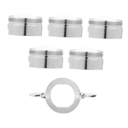Lurrose Teiliges Wasserhahn Belüfter Innengewinde Kupfer Perlatoren Langlebige Wasserhahnaufsätze mit Glatter Oberfläche Geeignet für Küchen Bad Toilettenarmaturen Einfache Reinigung und Lurrose Teiliges Wasserhahn Belüfter Innengewinde Kupfer Perlatoren Langlebige Wasserhahnaufsätze mit Glatter Oberfläche Geeignet für Küchen Bad Toilettenarmaturen Einfache Reinigung und von Lurrose
