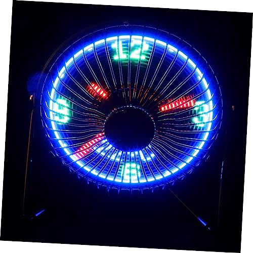 Lurrose Temperaturlüfter tragbar Uhrenventilator LED Schreibtisch Kühlung Computer-Lüfter USB Mini USB -Fan USB -Kühlventilator kleiner USB USB-Mini-Lüfter Schwarz Lurrose Temperaturlüfter tragbar Uhrenventilator LED Schreibtisch Kühlung Computer-Lüfter USB Mini USB -Fan USB -Kühlventilator kleiner USB USB-Mini-Lüfter Schwarz von Lurrose