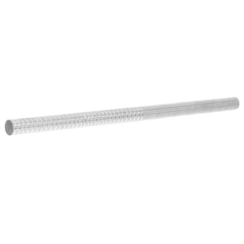Lurrose Tonstrukturleiste Polymerwalze Tontexturwalzen Nudelholz mit Muster Textur Werkzeug Texturwerkzeug für DIY Keramikwerkzeuge Töpferkeramik-Tonwerkzeug Musterrolle Aluminium Silver Lurrose Tonstrukturleiste Polymerwalze Tontexturwalzen Nudelholz mit Muster Textur Werkzeug Texturwerkzeug für DIY Keramikwerkzeuge Töpferkeramik-Tonwerkzeug Musterrolle Aluminium Silver von Lurrose