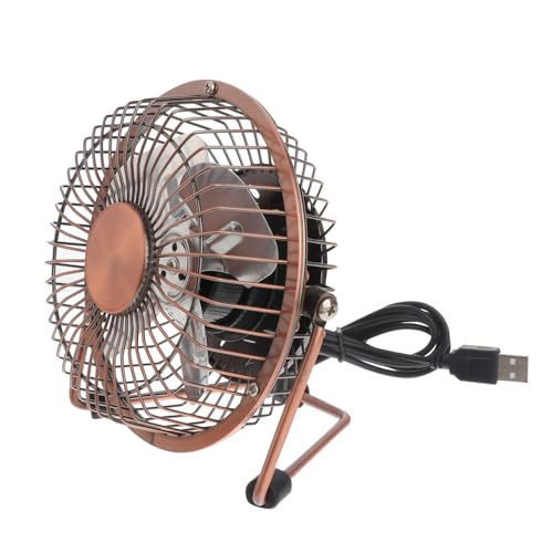 Lurrose USB Tischventilator Leise Drehbar Verstellbar Tragbar Mini Desktop Fan für Büro Home Laptop Kühlung von Lurrose