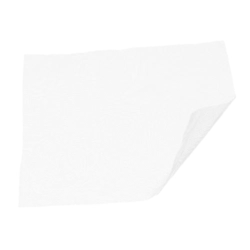 Lurrose Zuschneidbarer Dunstabzugshaubenfilter aus Aluminiumgeflecht Fettabsorbierendes Metallgitter für Küchenhauben Installieren Langlebig Fett und Öl Passend für Zuhause und von Lurrose