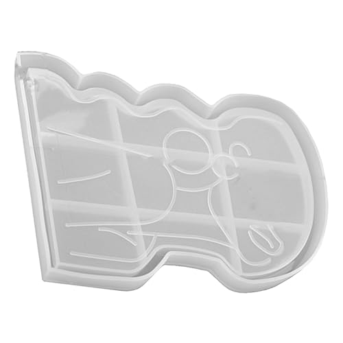 Silikonform für Bastelarbeiten, kreative Epoxid-Gussform für Schmuck, abstraktes Design, Servierplatte, antihaftbeschichtet, flexibel, für Heimdekoration Silikonform für Bastelarbeiten, kreative Epoxid-Gussform für Schmuck, abstraktes Design, Servierplatte, antihaftbeschichtet, flexibel, für Heimdekoration von Lurrose