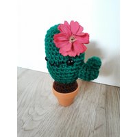 Langer, Kleiner Kaktus Amigurumi, Deko, Kawaii, Süßer von LusAmigurumi