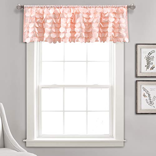 Lush Decor Lush Décor 16T004609 Gigi Volant-Vorhang, strukturiert, 35,6 x 177,8 cm, für Fenster, 1 Stück von Lush Decor