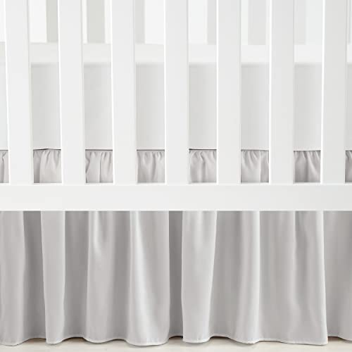 Lush Decor Babyrock mit Rüschen für Kinderbett, 132,1 cm L x 71,1 cm B, Grau von Lush Decor