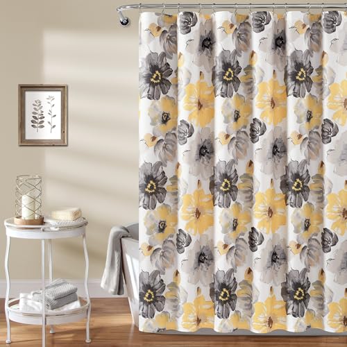 Lush Decor Leah Duschvorhang, 183 cm breit x 213 cm lang, Gelb und Grau Lush Decor Leah Duschvorhang, 183 cm breit x 213 cm lang, Gelb und Grau von Lush Decor