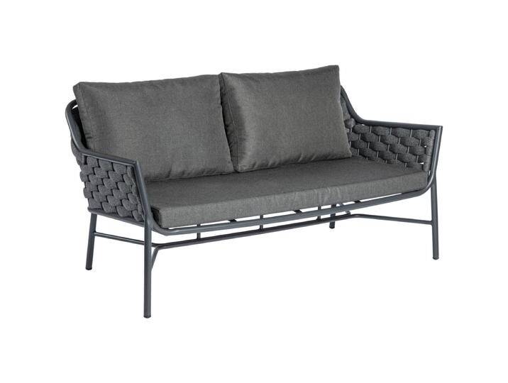 Outdoor Sofa Arto 2-Sitzer 154x75x78 cm (BxTxH); anthrazit Outdoor Sofa Arto 2-Sitzer, wetterfest von Lusini