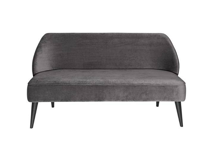 Sofa Lasse Samt, 3-Sitzer 155x60x82 cm (BxTxH); Sitz taupe Sofa Lasse Samt, 3-Sitzer, Nosagfederung von Lusini